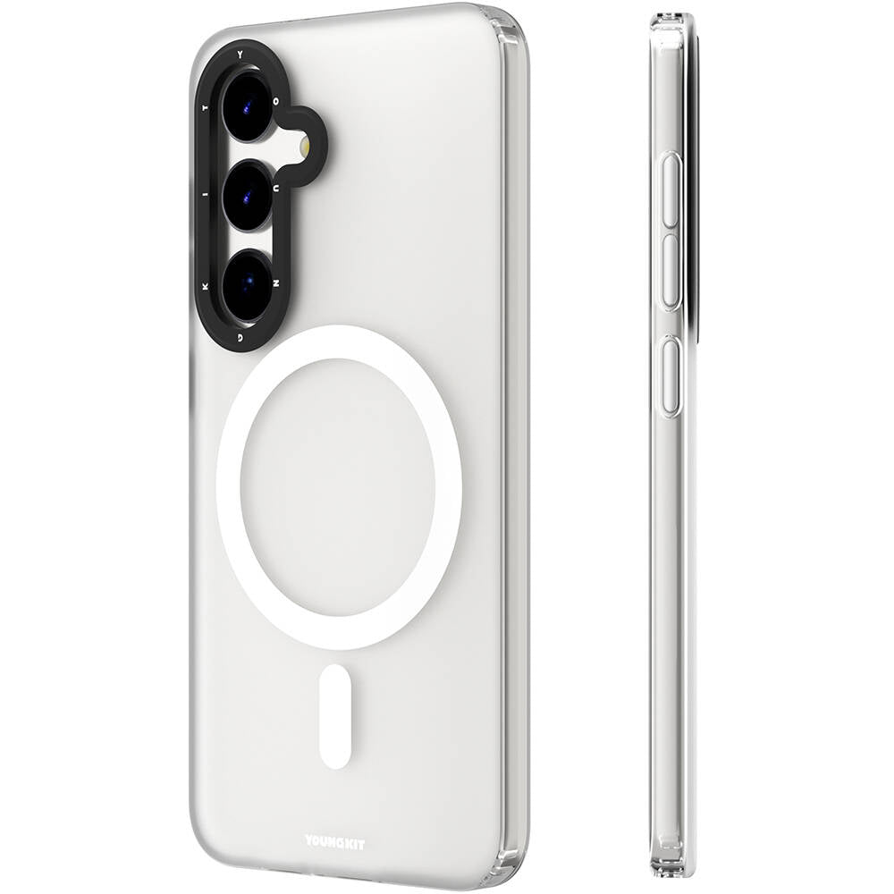 Youngkit Hidden Sand Serisi Galaxy S24 Plus Kılıf Magsafe Şarj Özellikli Telefon Kılıfı - 1 Youngkit Hidden Sand Serisi Galaxy S24 Plus Kılıf Magsafe Şarj Özellikli Telefon Kılıfı - 1
